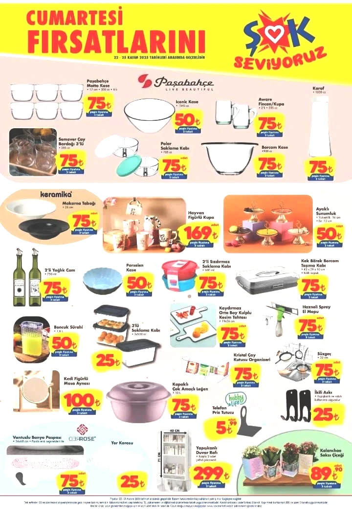 ŞOK market 22-25 Kasım 2025 aktüel ürünler kataloğu yayımlandı! ŞOK’a Oyuncak geliyor! - Sayfa 3