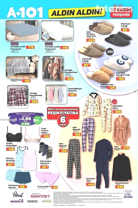 A101'de 27 Kasım'da fırsat rüzgarı esiyor: TV, beyaz eşya, elektronik...