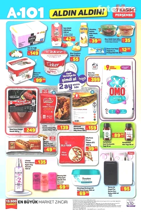 A101'de 27 Kasım'da fırsat rüzgarı esiyor: TV, beyaz eşya, elektronik...