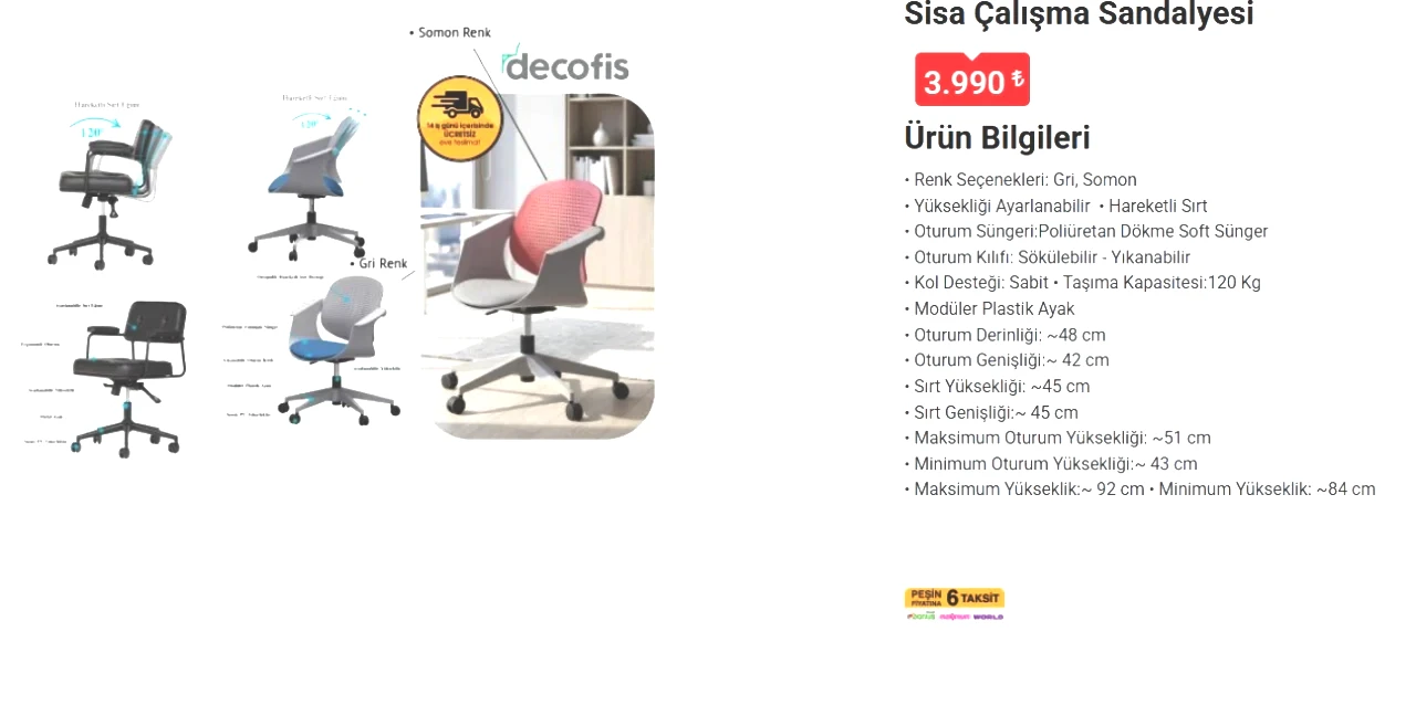 BİM 26 Kasım 2025 Çarşamba aktüel ürünler kataloğu! BİM’e bugün Çalışma Sandalyesi geliyor! - Sayfa 15