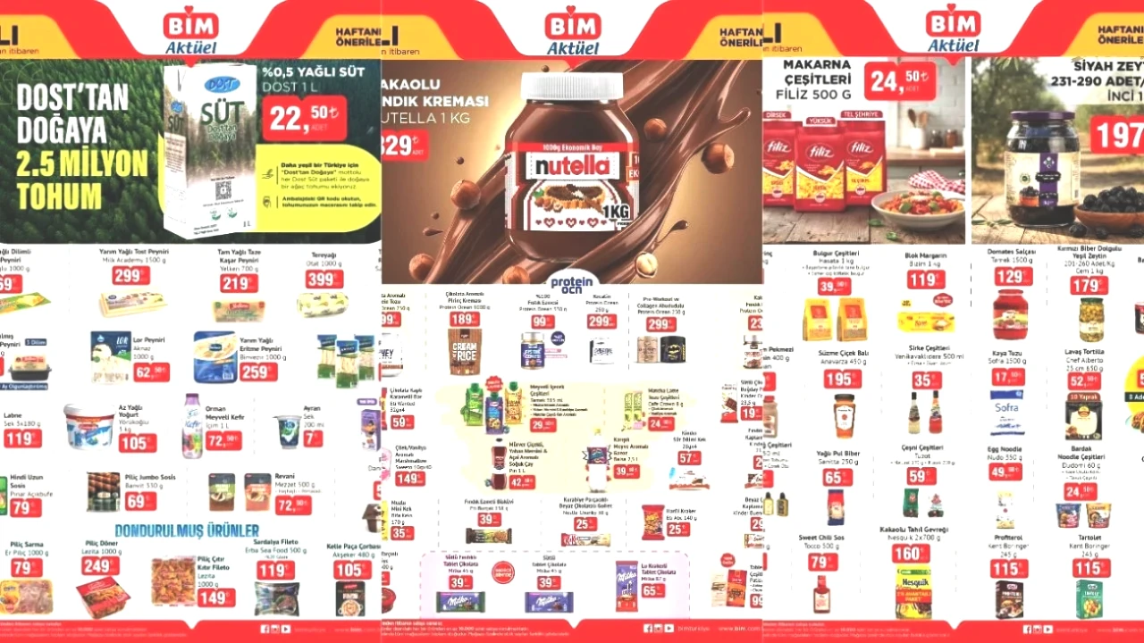 BİM'den 2 Aralık'ta Kaçırılmayacak Fırsatlar! Mutfaktan Atıştırmalıklara Dev İndirim!