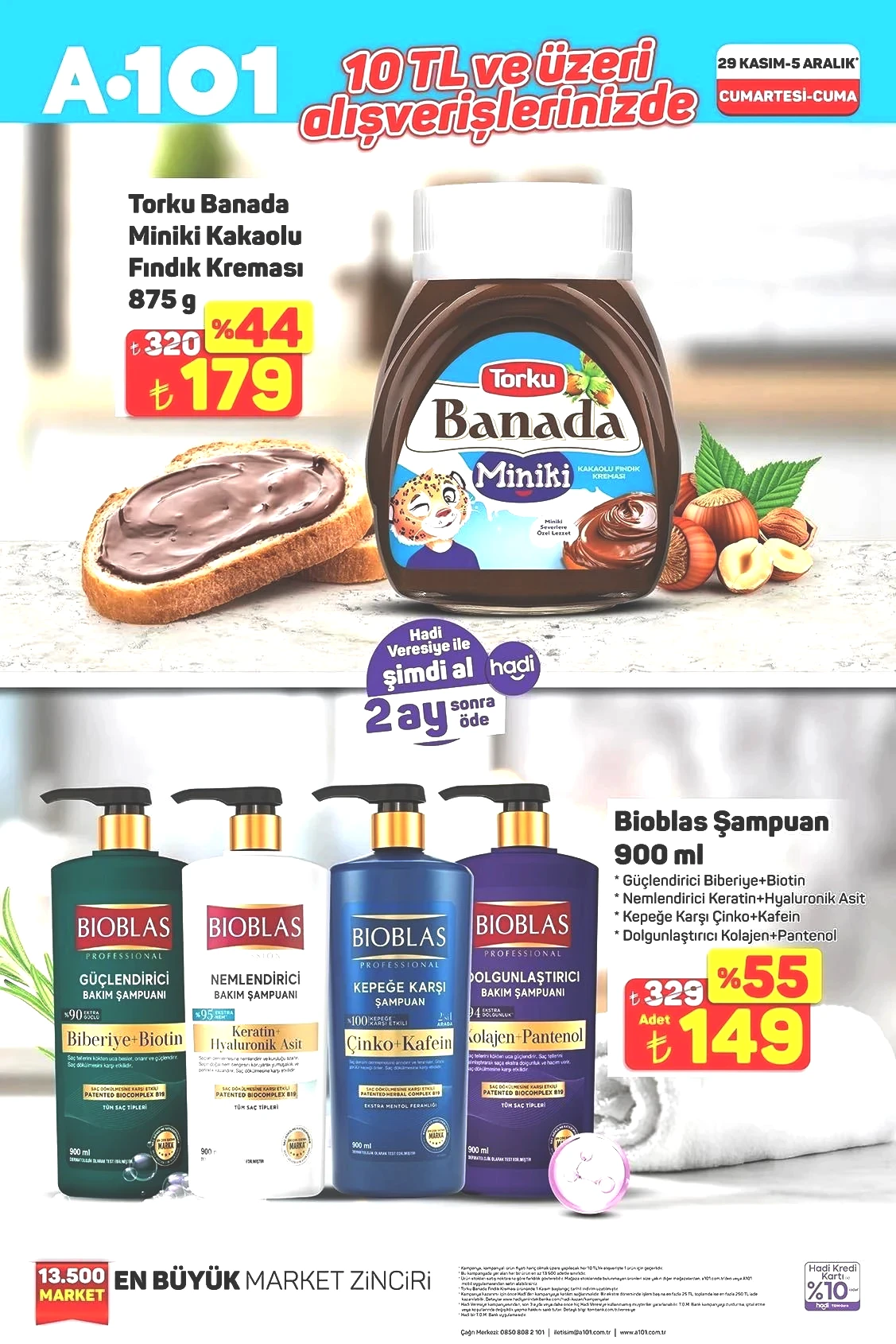 10 TL ÜZERİ ALIŞVERİŞLERDE GEÇERLİ