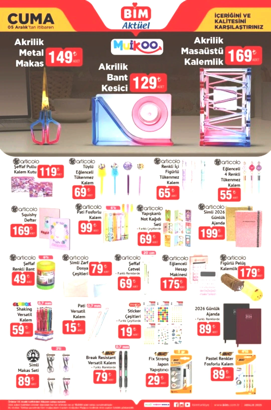 BİM e Nokia tuşlu telefon geliyor! 5 Aralık 2025 BİM katalog yayınlandı! 5