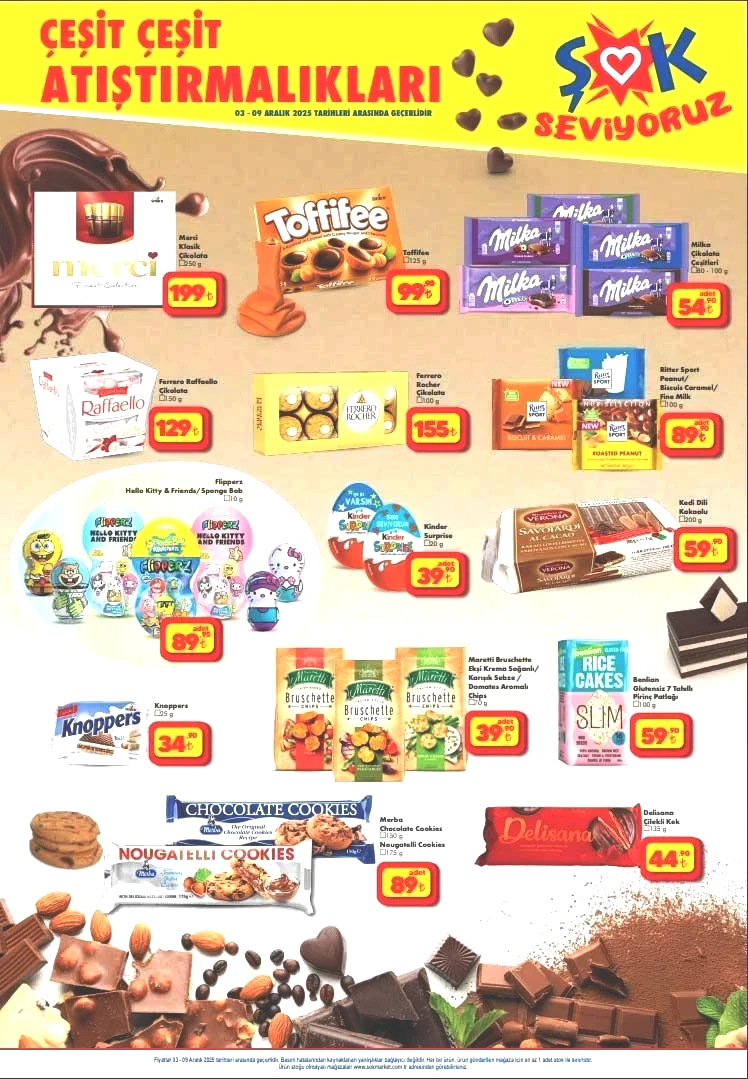 ŞOK 3-9 ARALIK AKTÜEL KATALOĞU