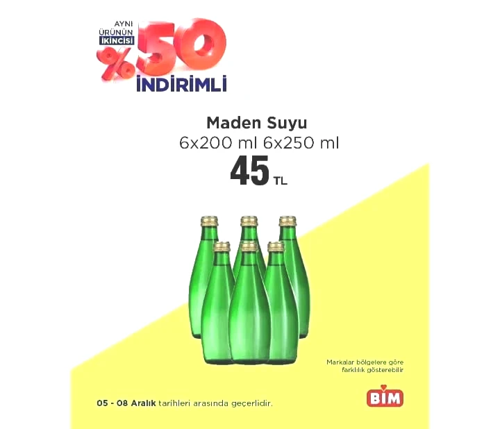 BİM market 05-08 Aralık 2025 "Aynı Ürünün İkincisi Yüzde 50 İndirimli" katalogu yayımlandı! - Sayfa 16