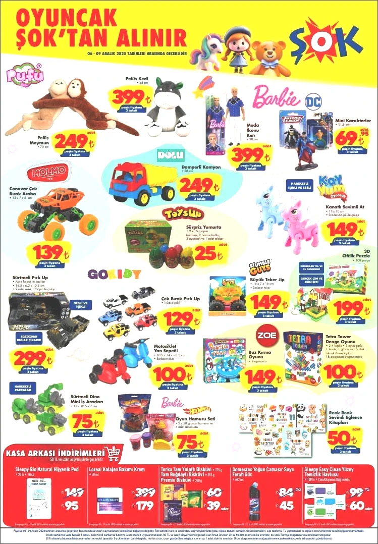 ŞOK 6-9 ARALIK AKTÜEL KATALOĞU