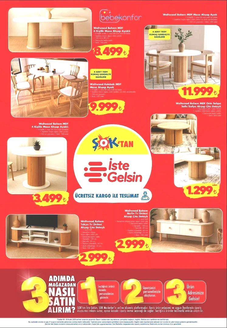 ŞOK 6-9 ARALIK AKTÜEL KATALOĞU